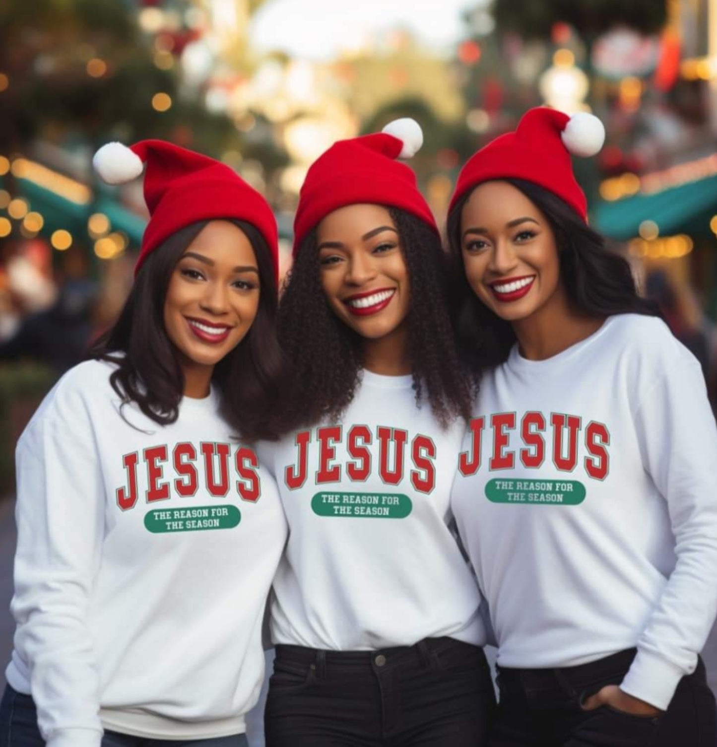 JESUS IS THE REASON FOR THE SEASON (CREWNECK)