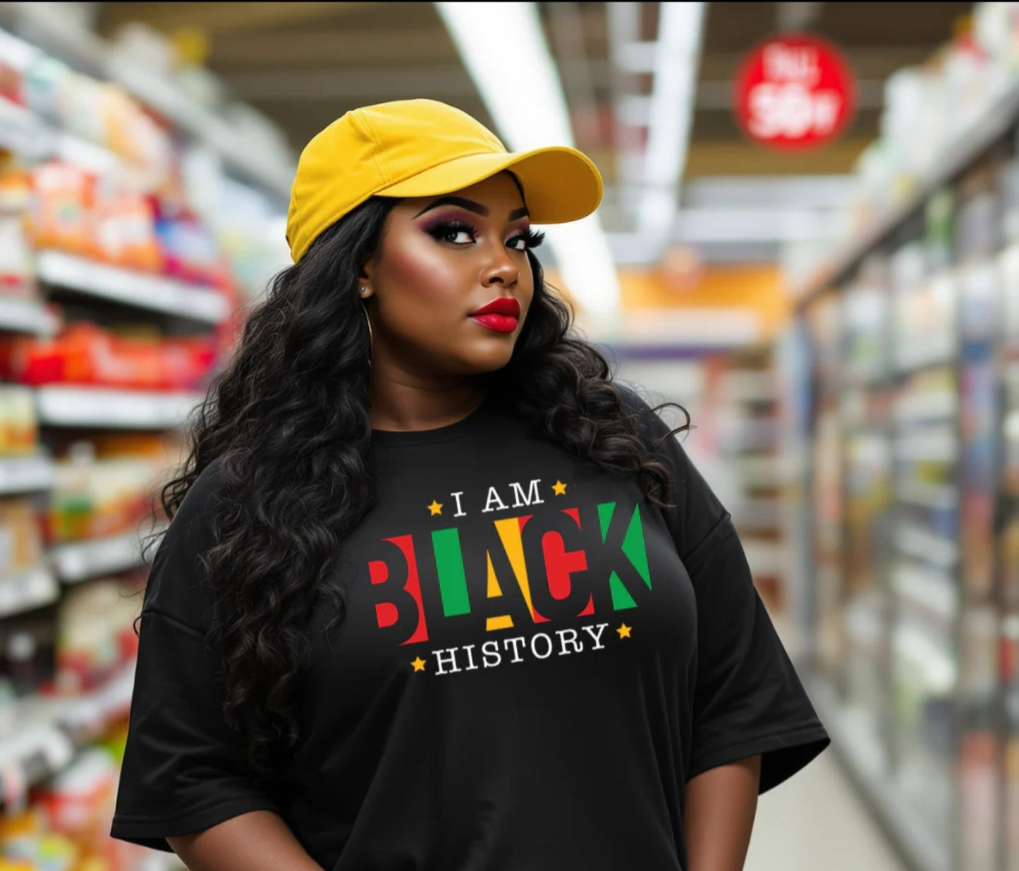 I AM BLACK HISTORY (BLOCK LETTERS)