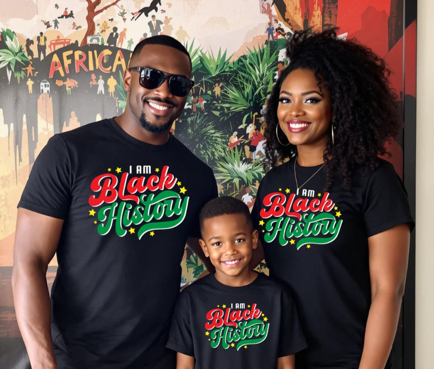 I Am Black History (Swirl Text) (ADULTS)