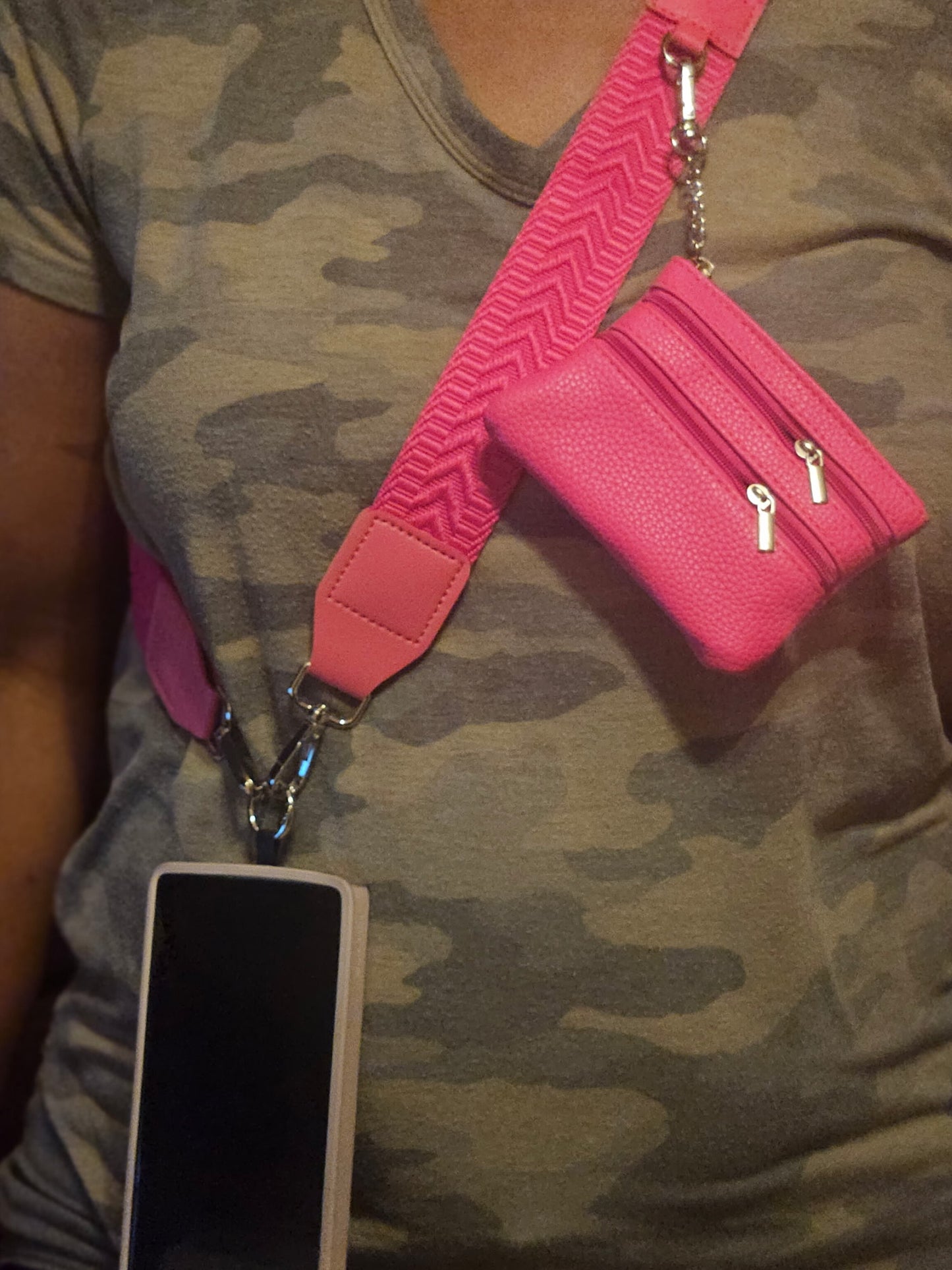 Adjustable Phone Straps with wallets