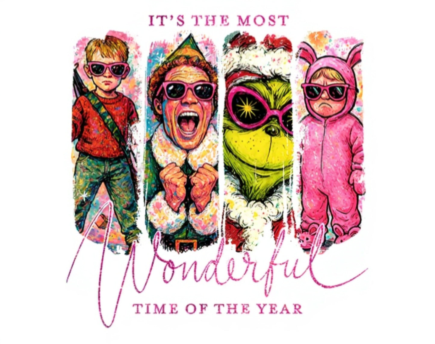 IT'S THE MOST WONDERFUL TIME OF THE YEAR( CREWNECK)