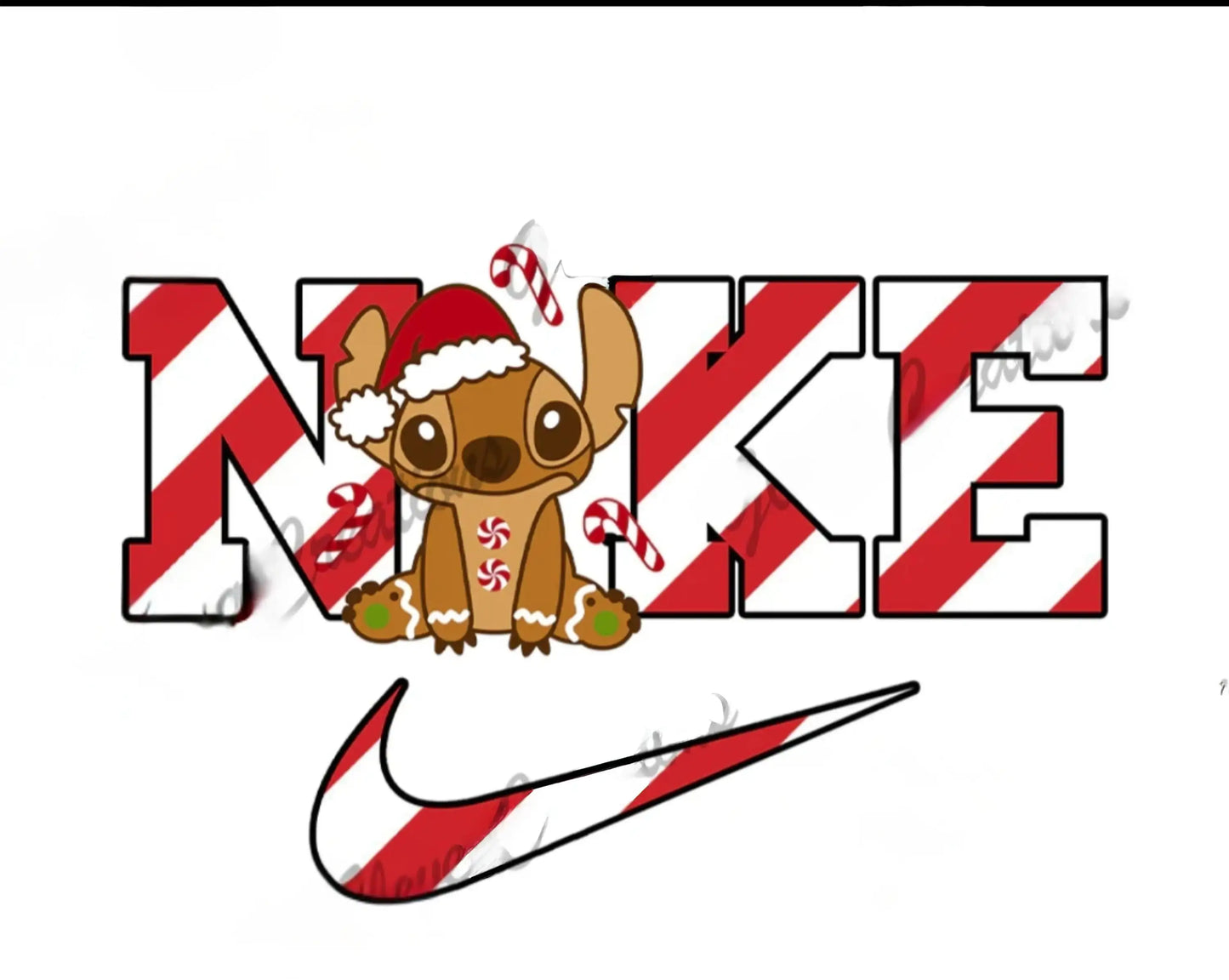 (GINGERBREAD GUY) CHRISTMAS ADULT SHIRT OR CREWECK