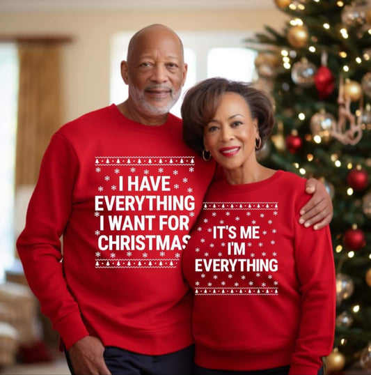 I HAVE EVERYTHING I WANT/ITS ME IM EVERYTHING(CREWNECKAT CHECKOUT)SET LIST SIZES