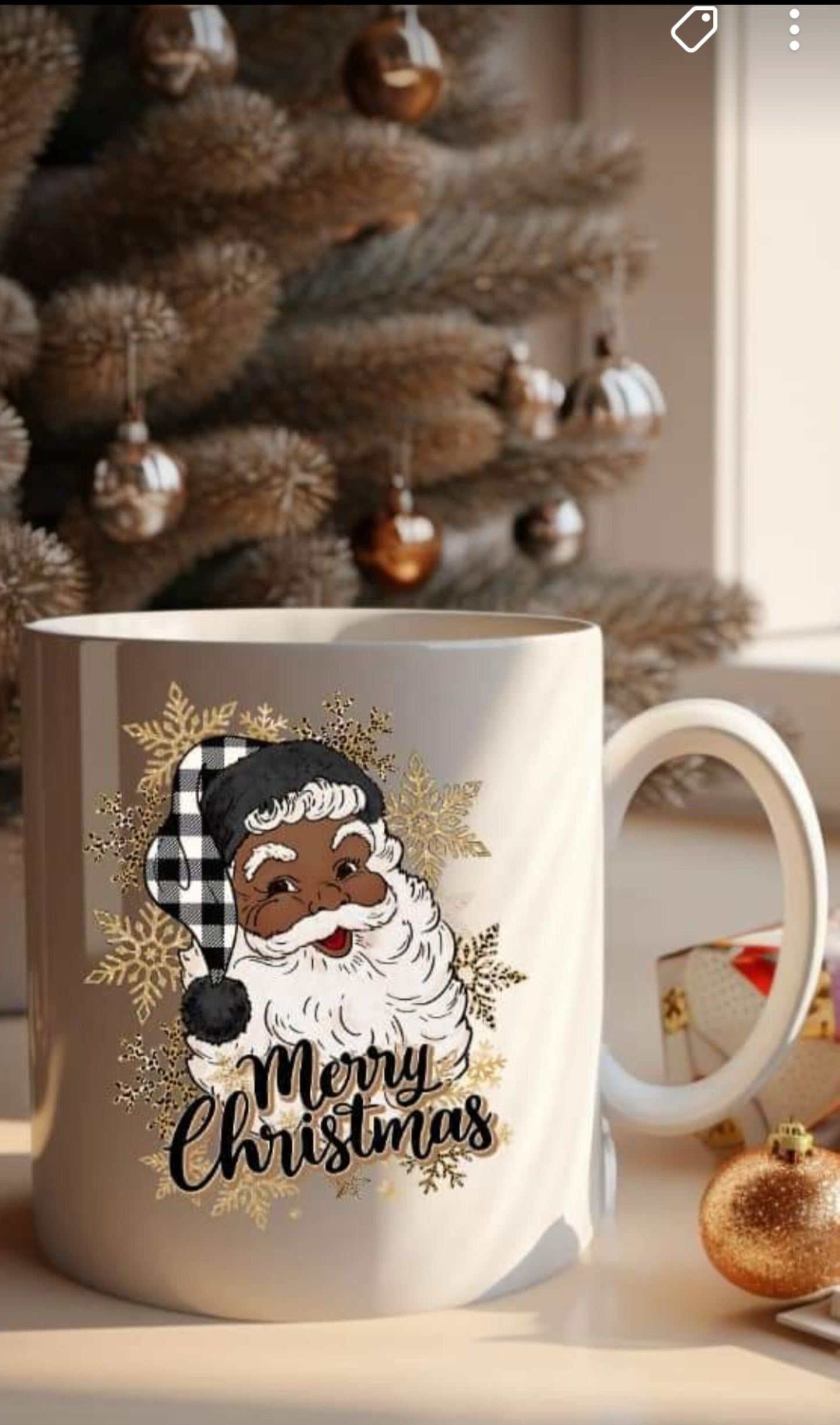 Merry Christmas Santa Mug