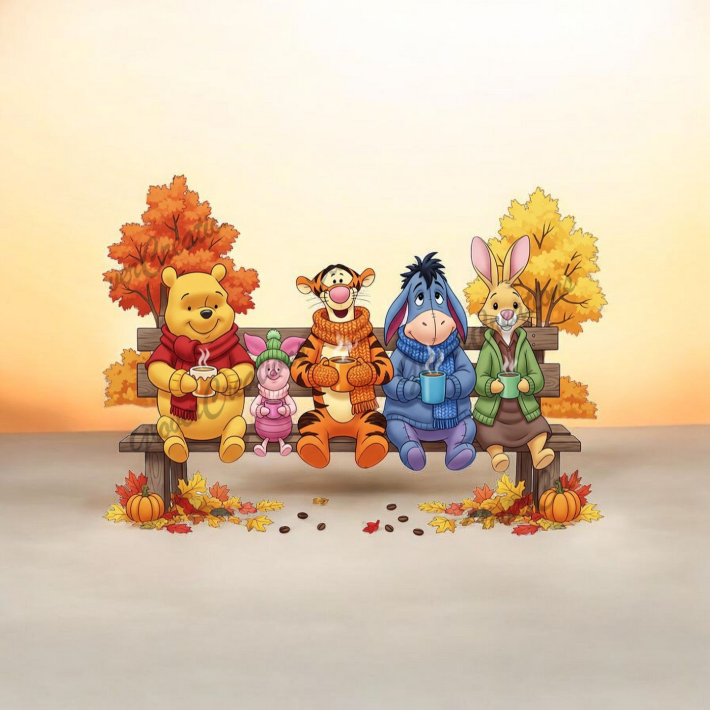 THE POOH CREW ADULT (CREWNECK)